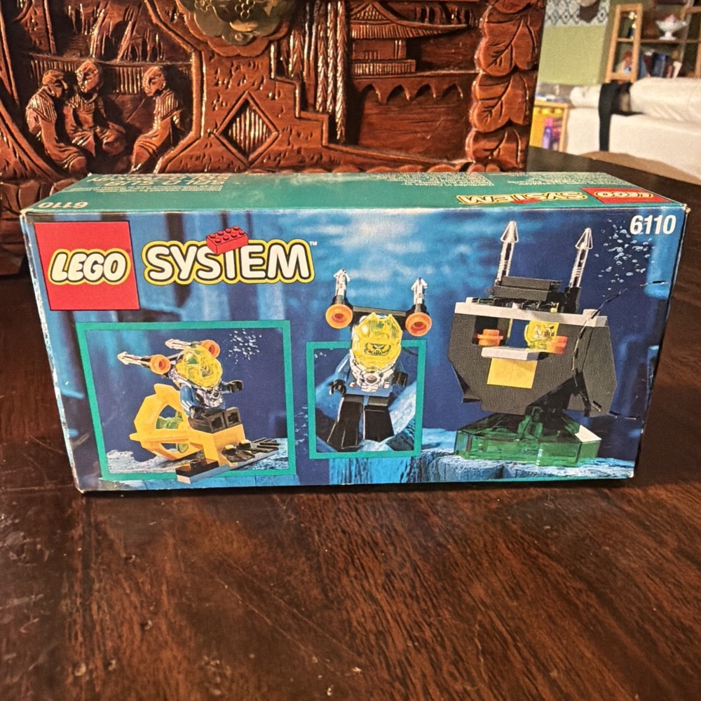 Vintage LEGO Hydronauts Solo Sub 6110 New In Sealed Box 1998